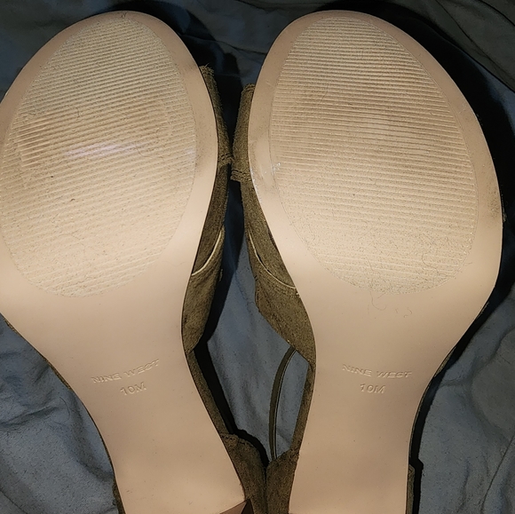 Nine West size 9 olive green - Picture 4 of 4